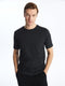 Crew Neck Short Sleeve Combed Cotton Men's T-shirt